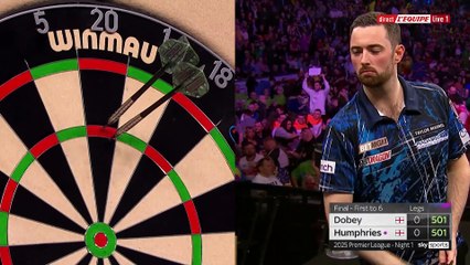 Le replay de la finale Dobey - Humphries - Fléchettes - Premier League à Belfast