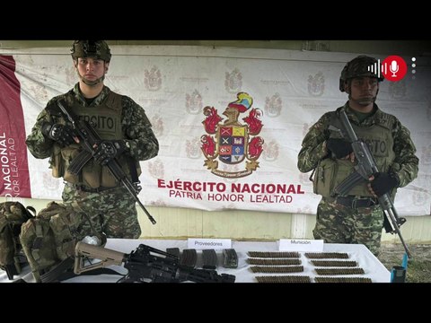 En video: menor escapó de las disidencias de las Farc en Tuluá y entregó material de guerra
