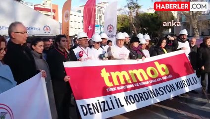 Denizli'de 6 Şubat Depremleri Anma Etkinliği