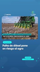 Falta de diésel pone en riesgo al agro