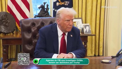 Agentes do FBI que investigam OVNIs temem ser demitidos por Trump