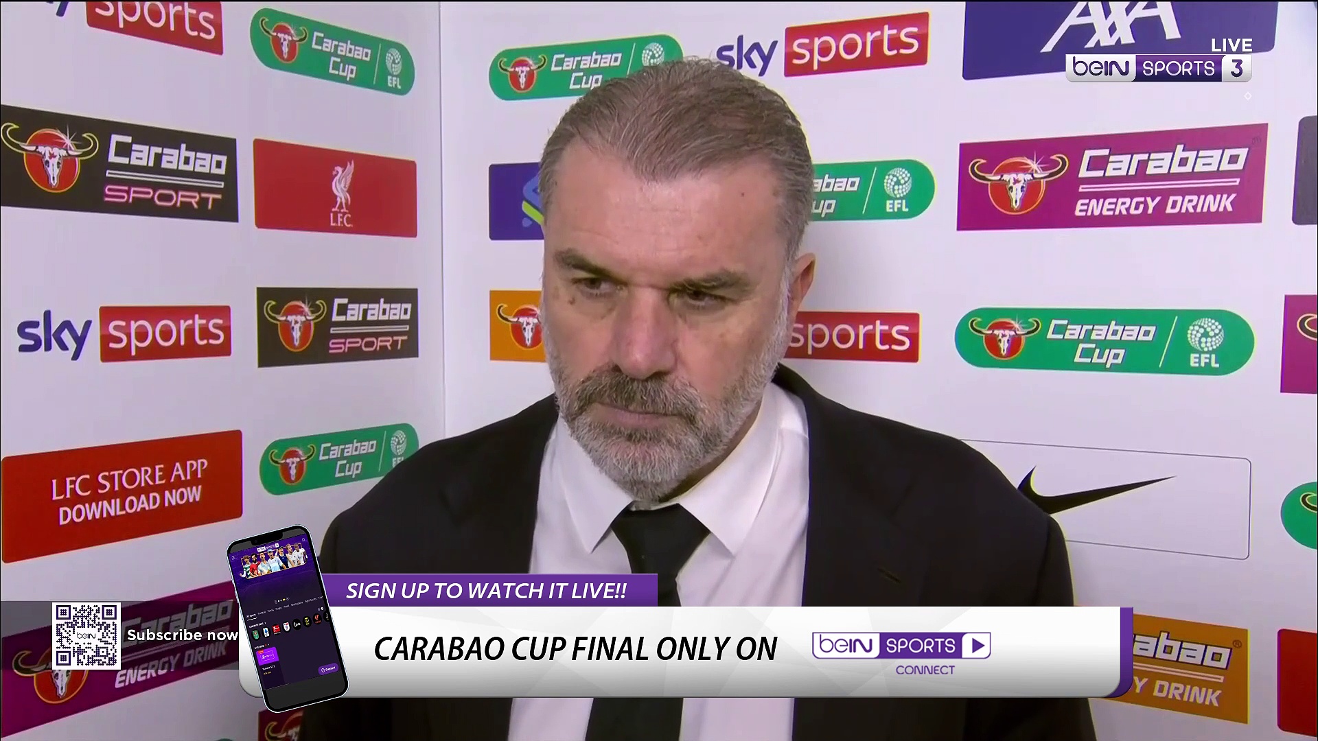 Ange's thoughts on Carabao Cup flogging