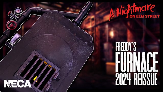 NECA A Nightmare On Elm Street Freddy Furnace 2024 Reissue