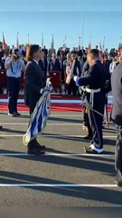 Lacalle Pou asistió a la clausura de cursos y graduación 2024 de la Escuela Militar de Aeronáutica