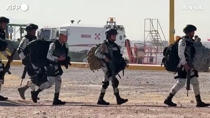 Il Messico sposta 500 militari al confine con gli Usa