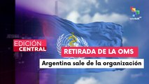 Argentina se retira de la OMS
