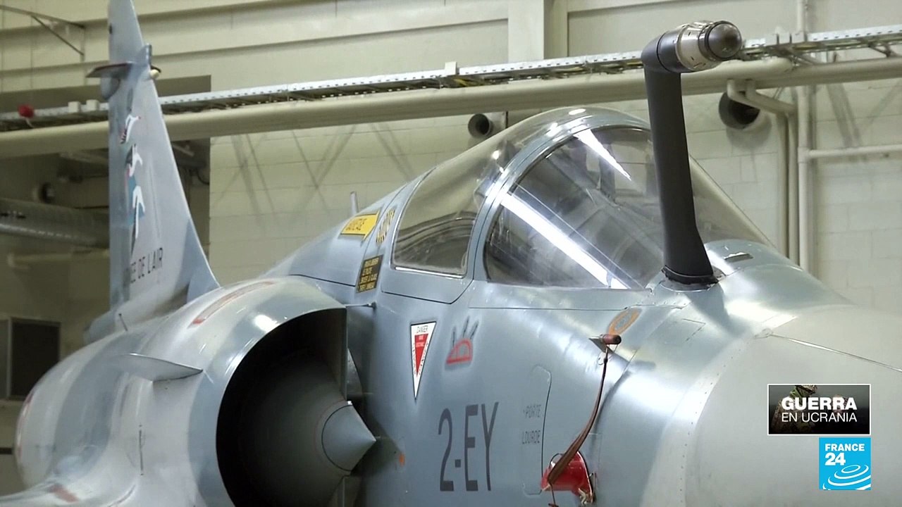 Llegan a Ucrania los primeros aviones de combate enviados por Francia y Países Bajos