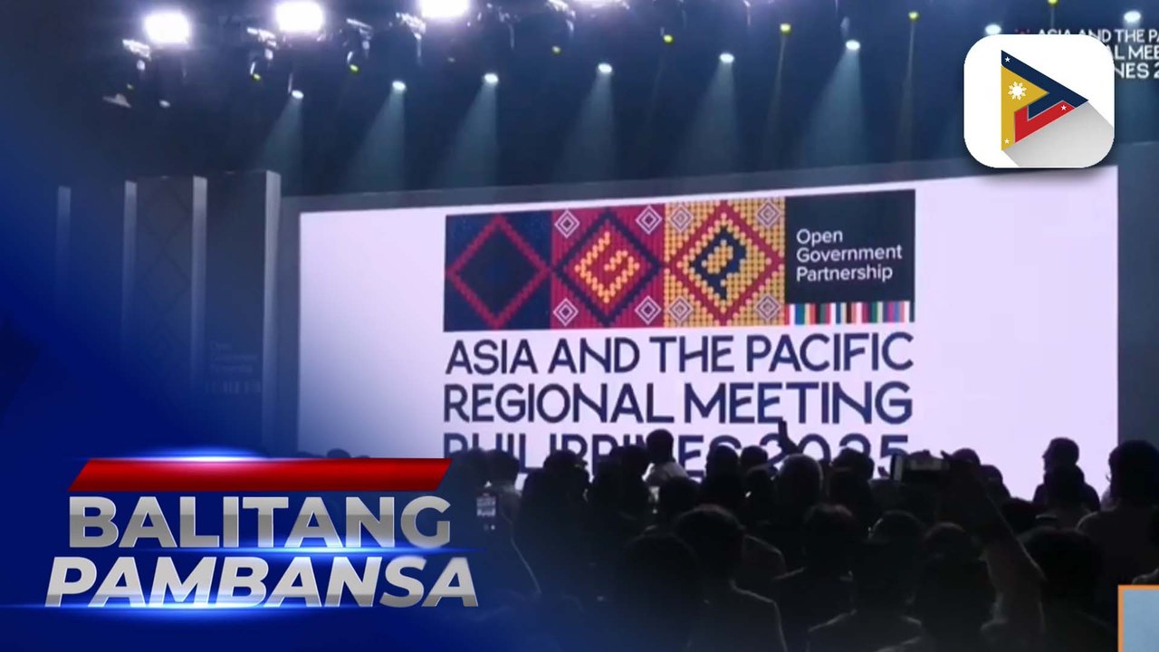 Bukas at tapat na pamamahala, binigyang-diin ni PBBM sa Open Government Partnership Asia and Pacific Regional Meeting