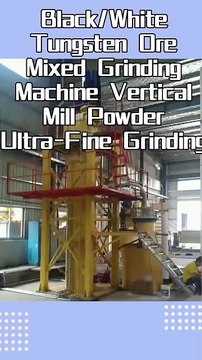 Black/White Tungsten Ore Mixed Grinding Machine Vertical Mill Powder Ultra-Fine Grinding