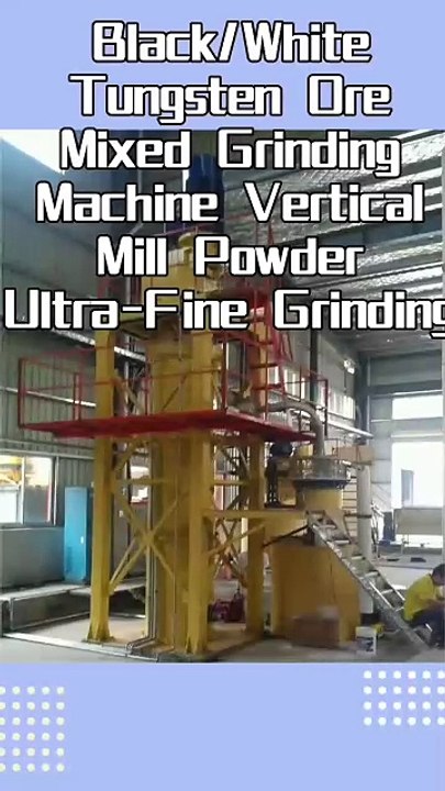 Black/White Tungsten Ore Mixed Grinding Machine Vertical Mill Powder Ultra-Fine Grinding