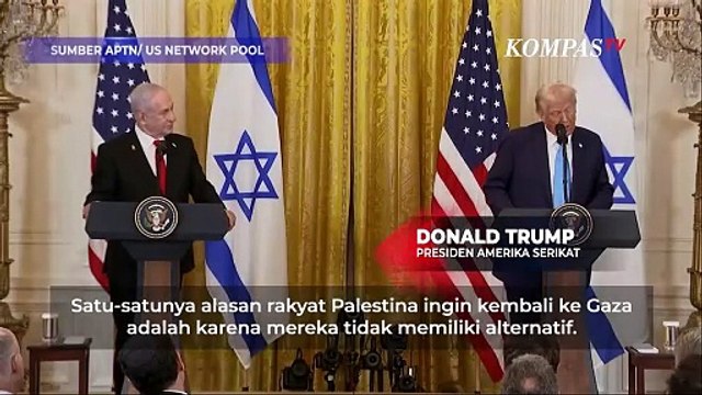 Respons Warga Palestina soal Trump Mau Ambil Alih Gaza: Kami Tak Akan Meninggalkan Satu Inci Pun