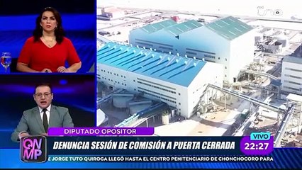 Denuncia sesión de comisión a puerta cerrada