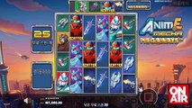 [슬롯][영상제보][닉네임:만노] ✪ 애니메 메카 메가웨이즈 Anime Mecha Megaways ✪ 2,174배!