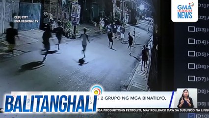 Rambol sa pagitan ng 2 grupo ng mga binatilyo, dahil daw sa selos | Balitanghali