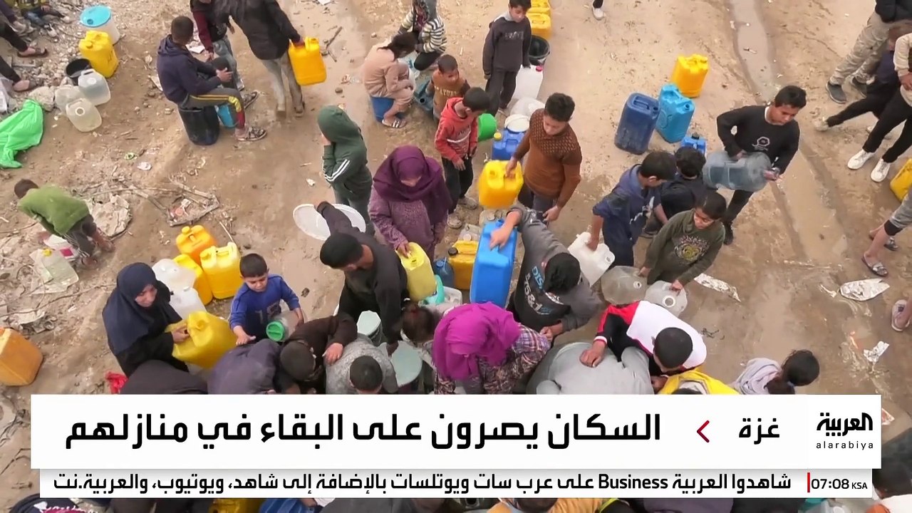 بعد دمار الآبار ومنظومة المياه.. أزمة مياه تلاحق العائدين إلى منازلهم شمال قطاع غزة