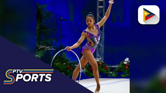 Filipina rhythmic gymnast Jasmine Ramilo, wagi ng tatlong medalya sa International Rhythmic Gymnastics tourney sa Bulgaria