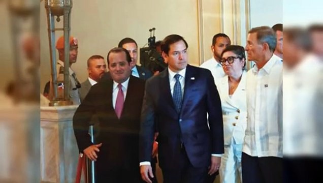 El periplo de Marco Rubio en la República Dominicana