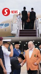 Sultan Ibrahim departs for medical treatment abroad