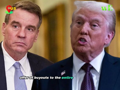 Sen. Mark Warner Raises Alarms Over Trump's CIA Buyout Offer, Citing National Security Threats - WorldEye