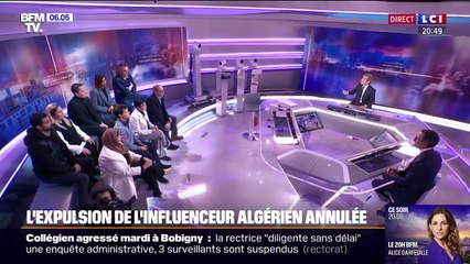 OQTF : Les images de l'influenceur algérien Doualemn qui sort de rétention après la décision d'un tribunal