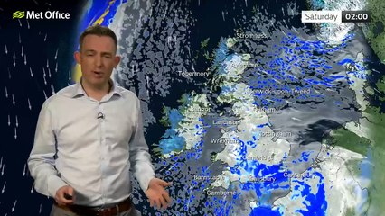 Met Office Friday morning weather forecast 07/02/2025