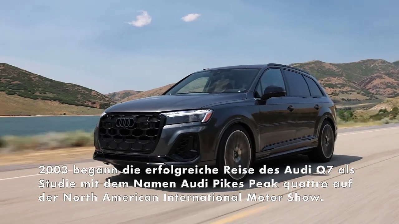 Der überarbeitete Audi Q7 - Von der Studie bis zum Erfolgsmodell