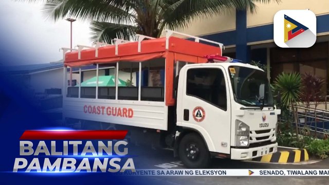 PCG, tutulong sa paghahatid ng election paraphernalia sa iba’t ibang lugar sa Bicol