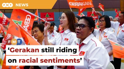 Gerakan wading back into race, religious issues, says analyst