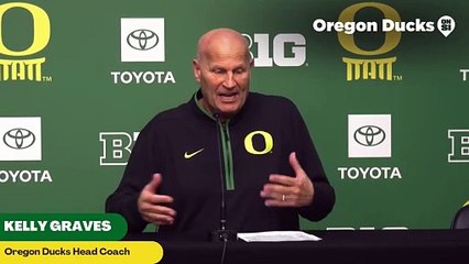 Oregon Ducks Women's Basketball Coach Kelly Graves Talks Maryland Offense