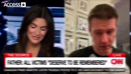 CNN’s Kaitlan Collins Cries On Air w_ Man Who Lost Wife & Daughter In American Airlines Crash