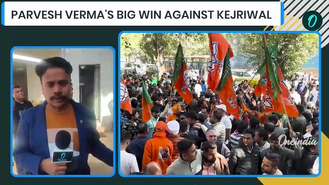 Delhi Election Results Parvesh Verma Exclusive | BJP Leader Reacts to Big Win Against Kejriwal