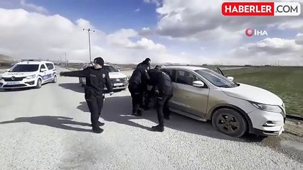 Konya'da Polis Kovalamacasının Ardından Şüpheli Yakalandı