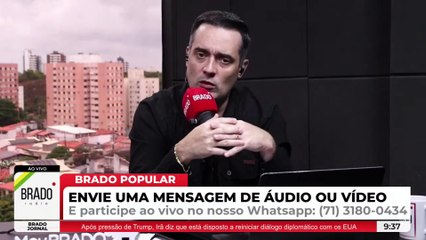 ESTAMOS PAGANDO UM PREÇO CARO POR VOCÊ, OUVINTE DA BRADO!