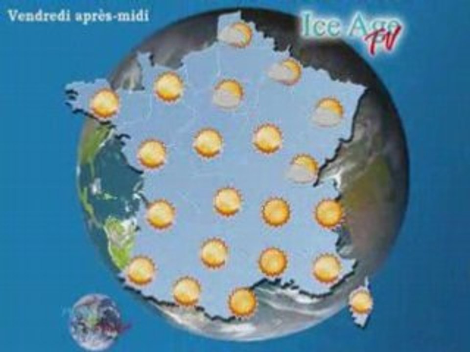 Météo du lundi 2 mai 2008