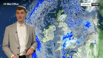 Met Office Saturday Afternoon Weather Forecast 08/02/2025