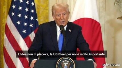 Trump: "Nissan" (Nippon Steel) investir? in US Steel ma senza takeover