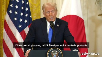 Trump: "Nissan" (Nippon Steel) investirà in US Steel ma senza takeover