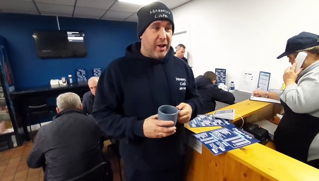 Free sausage sandwiches.