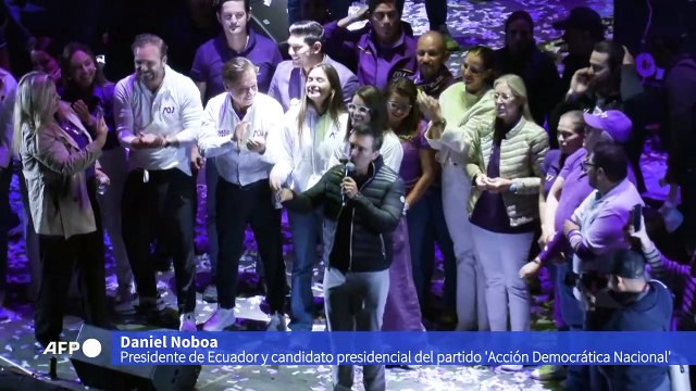 Los presidenciables de Ecuador queman últimos cartuchos en el cierre de campaña