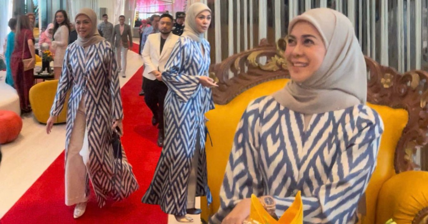 Tengku Permaisuri Hajah Norashikin Tampil Anggun Dalam Persalinan Kasual
