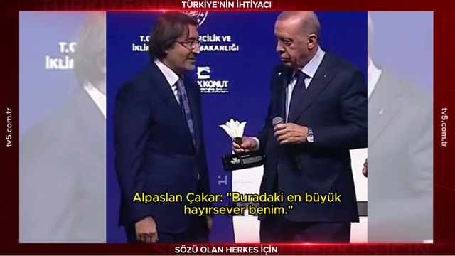 Ziraat Bankası müdürü 'En hayırsever benim' dedi, Erdoğan yanıt verdi: Hava atıyorlar