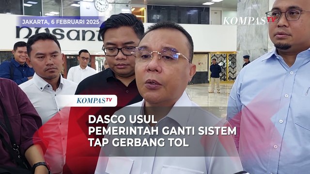 Dasco Usul Pemerintah Ganti Sistem Tap Gerbang Tol Imbas Kecelakaan di Ciawi