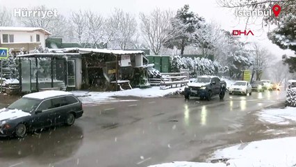 İstanbul'da kar kalınlığı 10 santimetreye ulaştı