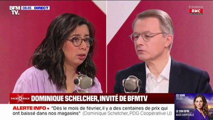 Karine Le Marchand: "Elle nous réunit pour aider les agriculteurs en difficultés", déclare Dominique Schelcher, PDG de Coopérative U