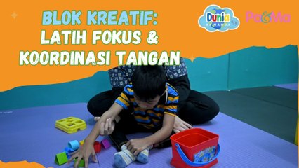 Bermain Sambil Merangsang Bersama Anak Istimewa Secara Duduk