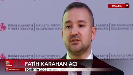 TCMB’nin 2025 yıl sonu enflasyon tahmini: Yüzde 24