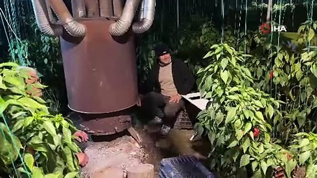 Antalya’da sıcaklık gece sıfırın altına düştü seralarda ’ Zirai don’ nöbeti başladı