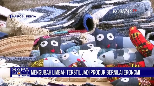 Bisnis Daur Ulang di Afrika Tengah Ciptakan Industri Baru dari Limbah Fast Fashion