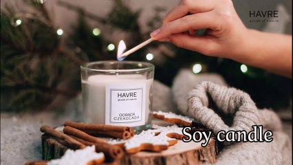 Soy candle - Hot chocolate - Havre Cosmetics