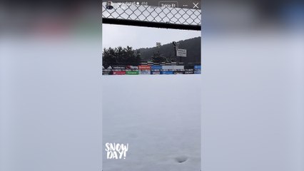 Beşiktaş Ümraniye'de Sivas'ı yaşadı! Nevzat Demir Tesisleri'ni kar bastı...